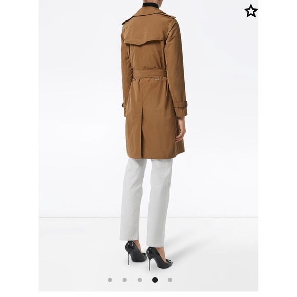 Burberry Detachable Hood Taffeta Trench Coat - Picture 3 of 9